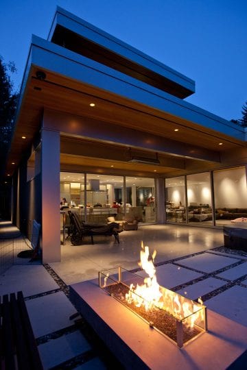 Fire Pit in back yard
