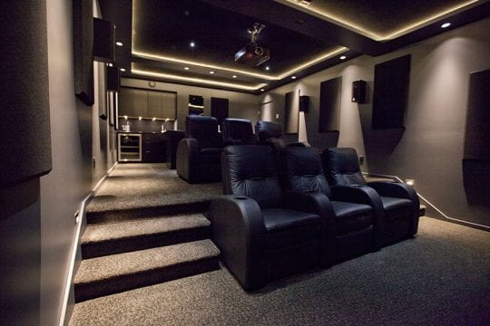 Theatre Room in lower level