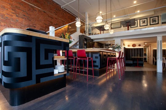 The Greek Bar and Hosting station