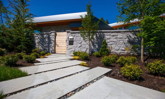 Custom gate to home and courtyard.