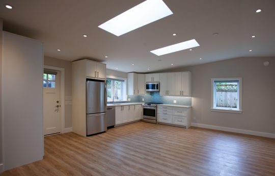 the Great Room ready for occupancy