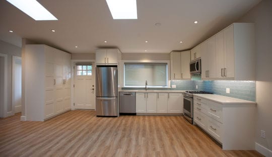 Kitchen as part of the rentable suite