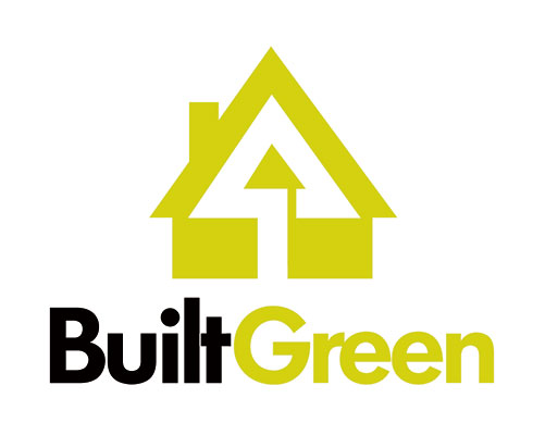 Built Green colour logo Built Green Member Logo