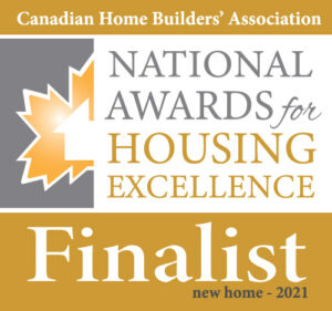 National Awards for Housing Excellence Logo CHBA National Finalist Logo